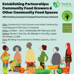 Establishing Partnerships: Community Food Growers & Other Community Food Spaces