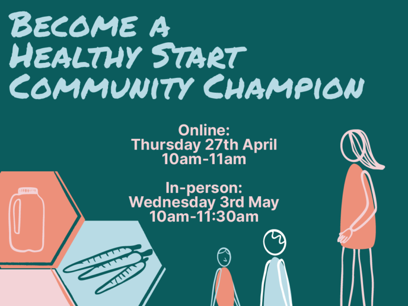 Become a Healthy Start Community Champion