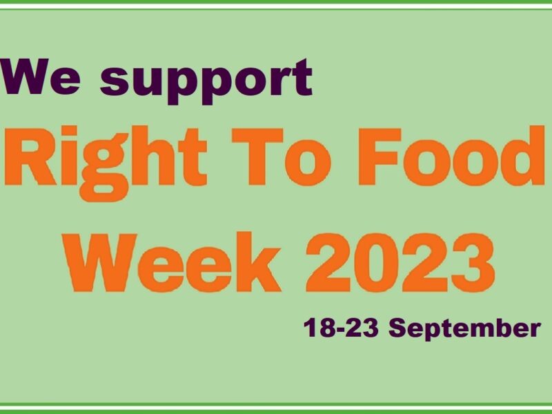 St George’s Pantry Banner Making – Right to Food Week of Action